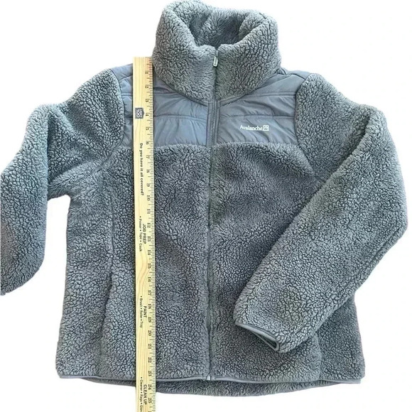 Avalanche Outdoor Supply Co Caney Sherpa Jacket Gray Women’s XL - Picture 7 of 8